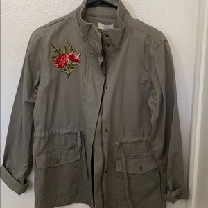 LOFT Embroidered Jacket